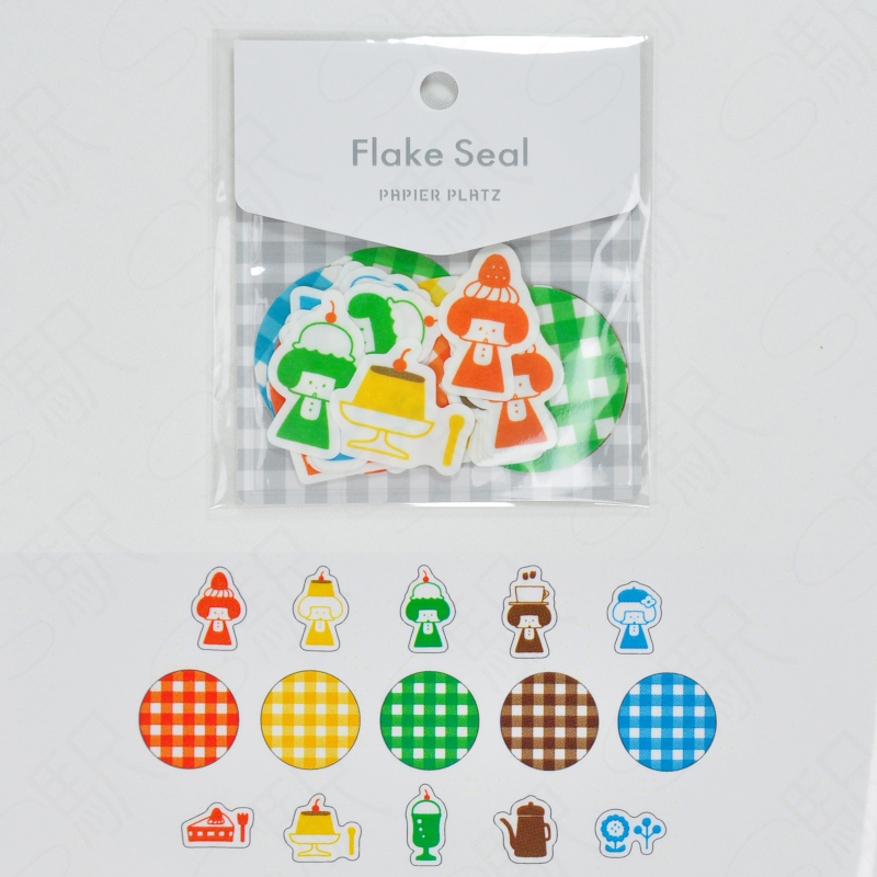 Papier Platz Flake Seal x Mizutama [35-813] - Ginhan Check